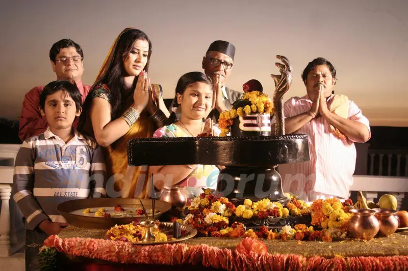 The Narayan family of Chidiya Ghar during Mahashivratri
