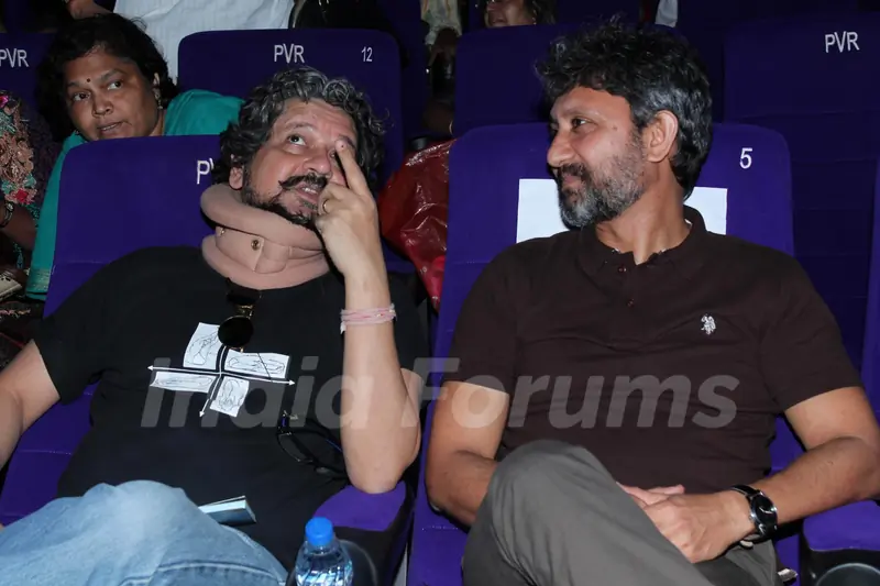 Amol Gupte at PVR Nest screening. .