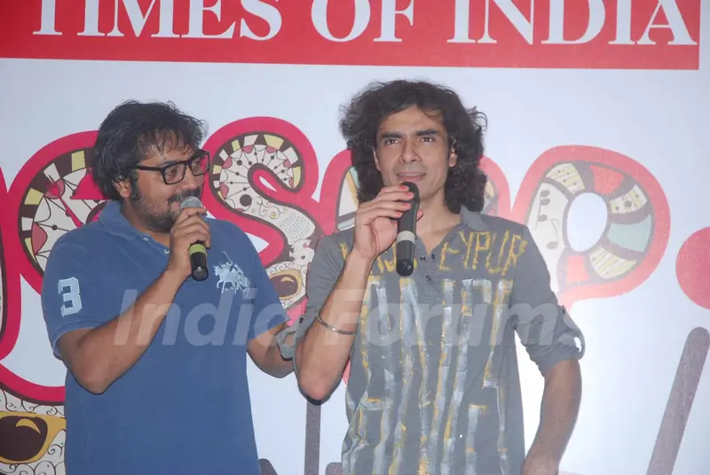 Imtiaz Ali and Anurag Kashyap at Wassup Andheri fest in Mumbai. .