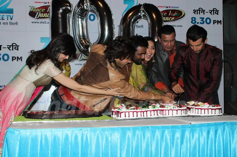 Dance India Dance Completes 100 Episodes at Famous. .