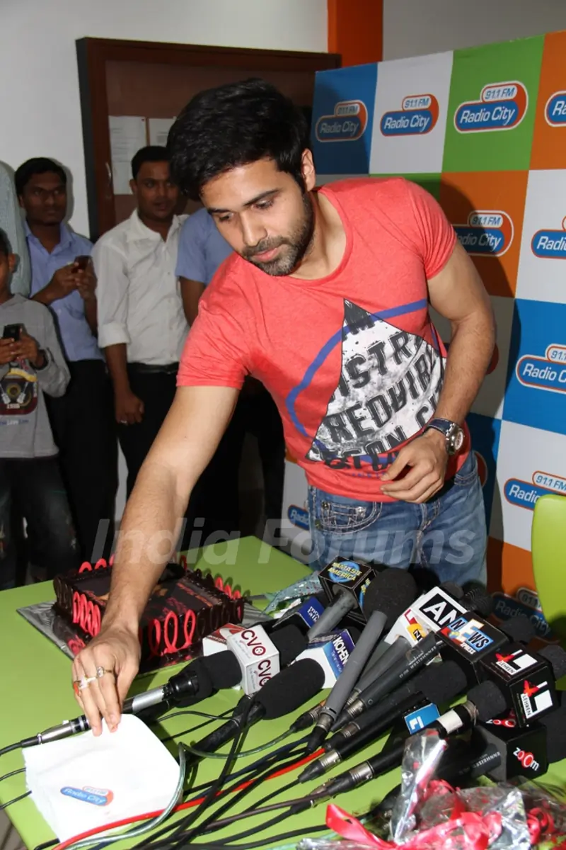 Emraan Hashmi at Jannat music launch in Radiocity, Mumbai