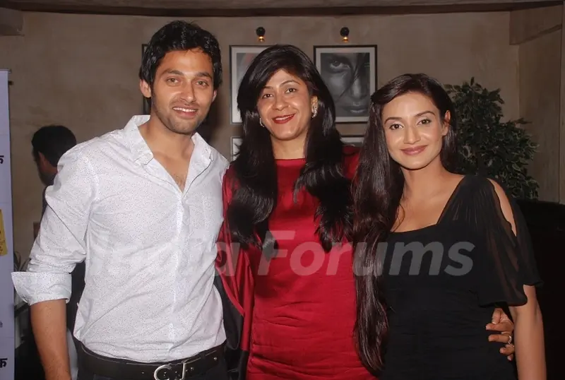 Sumit Vats, Ila Bedi Dutta and Rati Pandey at celebration of 100 episodes of Hitler Didi