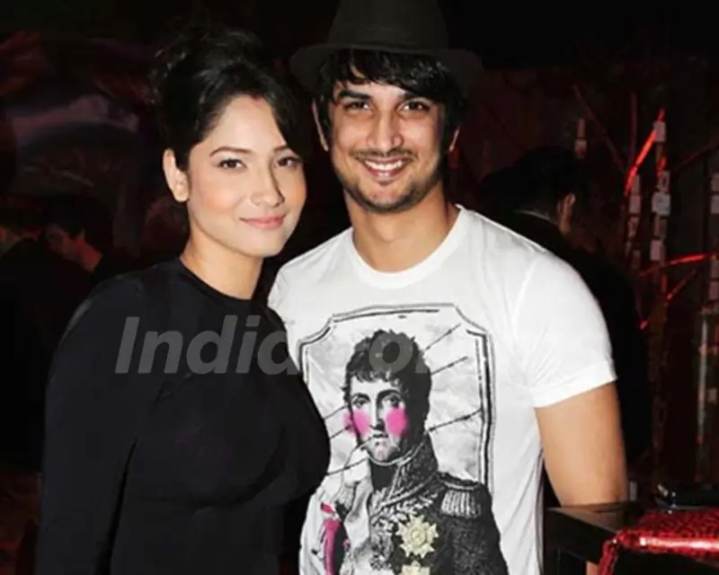 Sushant Singh Rajput and Ankita Lokhande At Bombay Times Bash