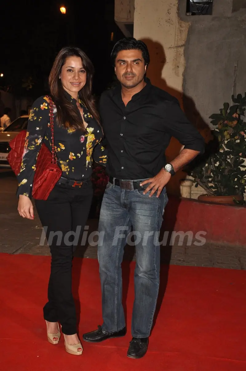 Neelam and Sameer Soni at Launch of Kallista Spa