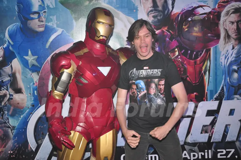 Luke Kenny at Avengers Premiere At PVR Juhu, Mumbai