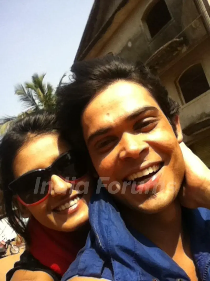 Kunwar Amarjeet Singh with Shakti Mohan in Goa