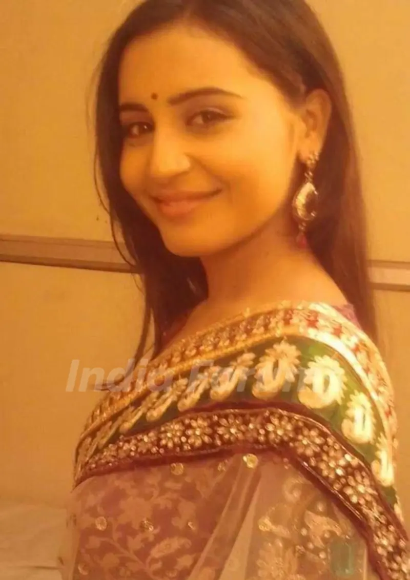 Nivedita Tiwari on the set of Zee TV's Star Ya Rockstar