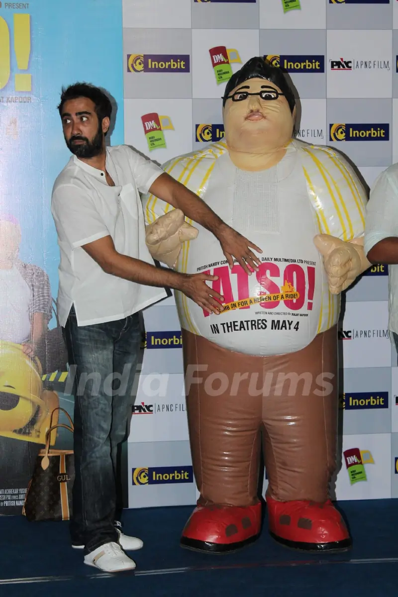 Ranvir Shorey at Fatso film promotions at Inorbit Mall