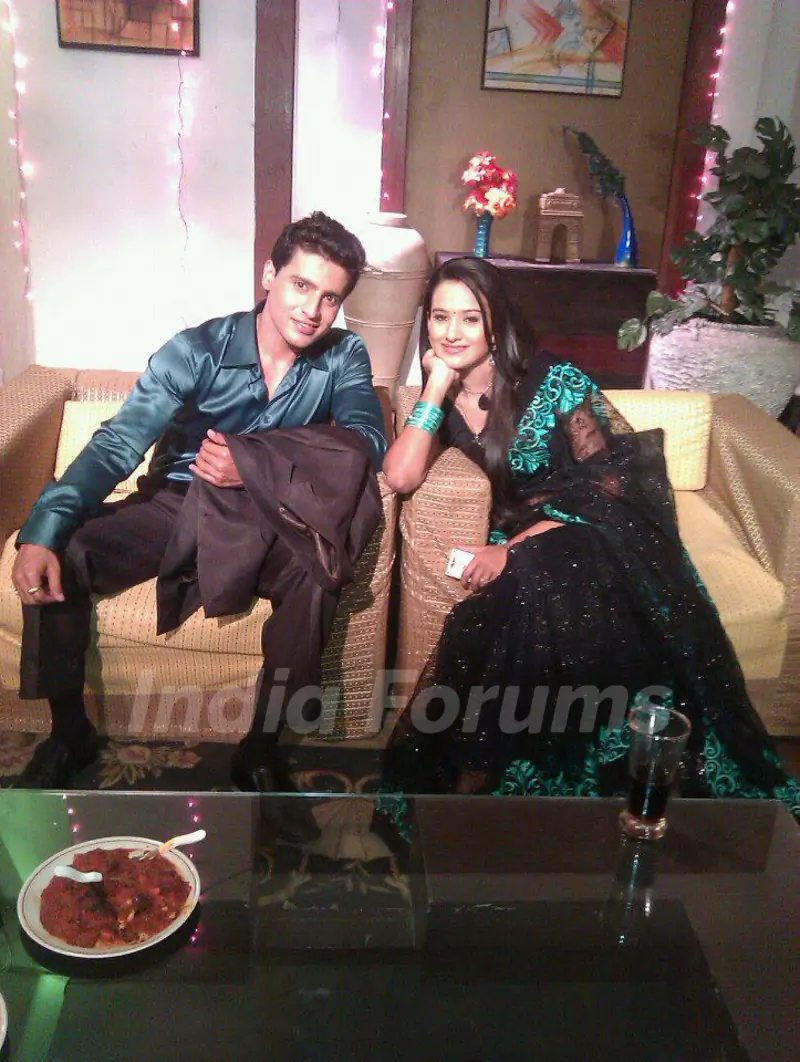 Heena Parman with Sattyam Seth