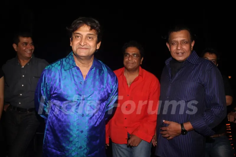 Mahesh Manjrekar, Zakir Hussain & Mithun Chakraborty at Film Tukkaa Fitt first look launch