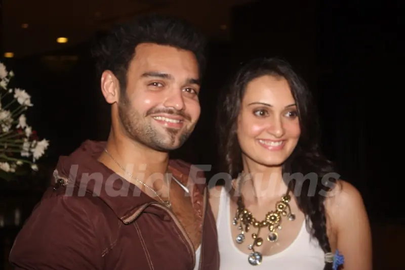 Vaishali Desai and Mimoh Chakraborty at Film Tukkaa Fitt first look launch at Hotel Novotel in Juhu