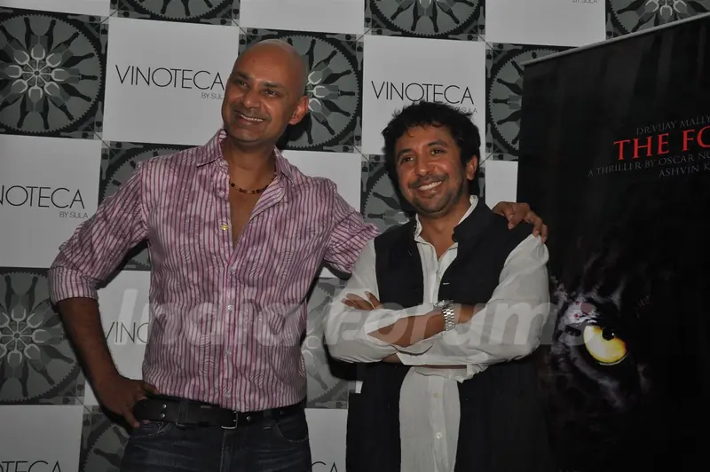 Rajeev Samant and Ashvin Kumar at Success Party for 'The Forest'