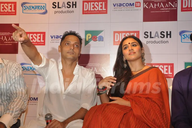 Sujoy Ghosh and Vidya Balan at Kahaani DVD launch