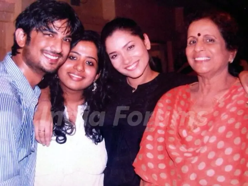Ankita Lokhande, Sushant Singh Rajput and Usha Nadkarni