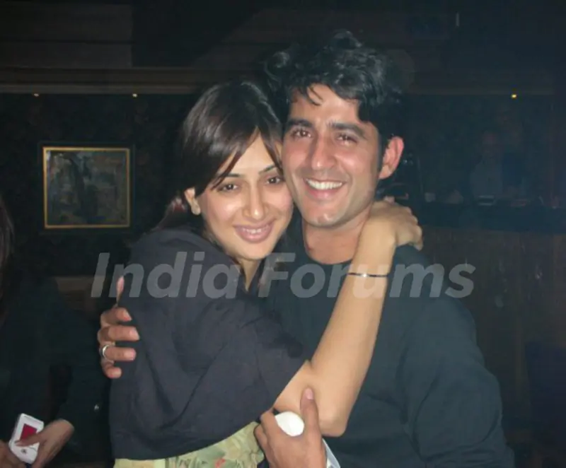 Hiten Tejwani and Gauri Pradhan