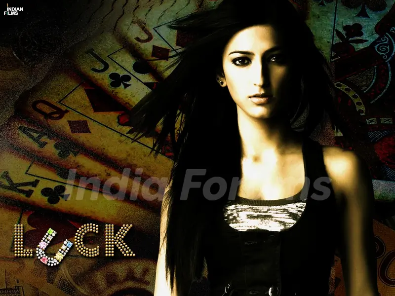 Shruti Haasan Wallpaper from movie Luck