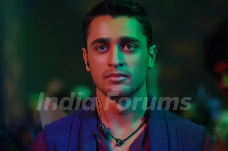 Imran Khan looking serious