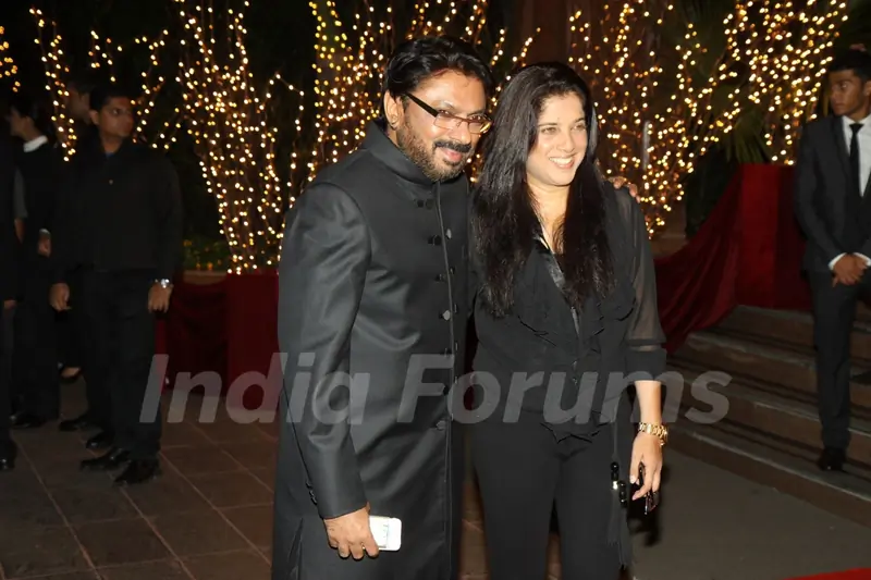 Sanjay Leela Bhansali with Sabina Khan at Karan Johar's 40th Birthday Party
