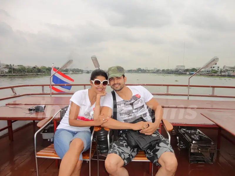 Gurmeet and Debina in Bangkok