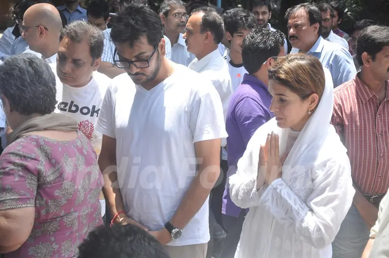 Suresh Hirani's funeral