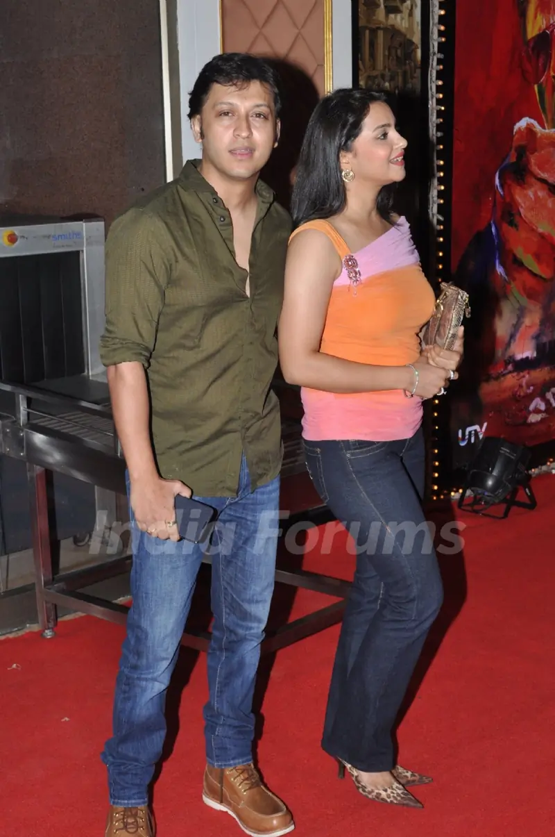 Arjun Punj and Gurdeep Kohli at Rowdy Rathore Success Party