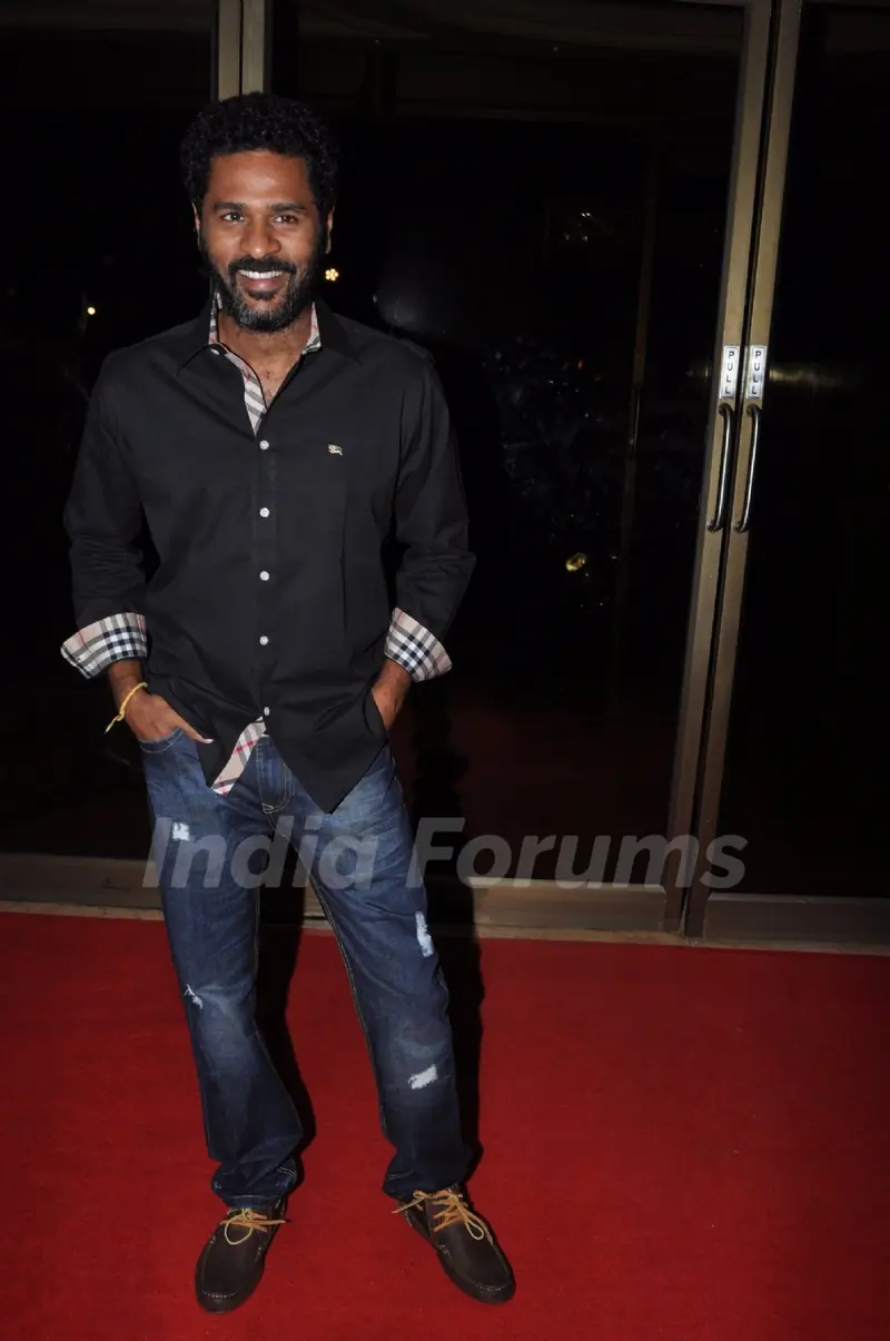 Prabhu Deva at Rowdy Rathore Success Party