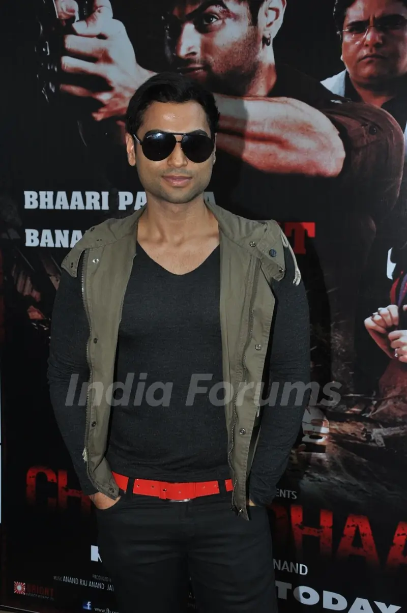 Abhishek Anand at Premiere of film Chakradhaar
