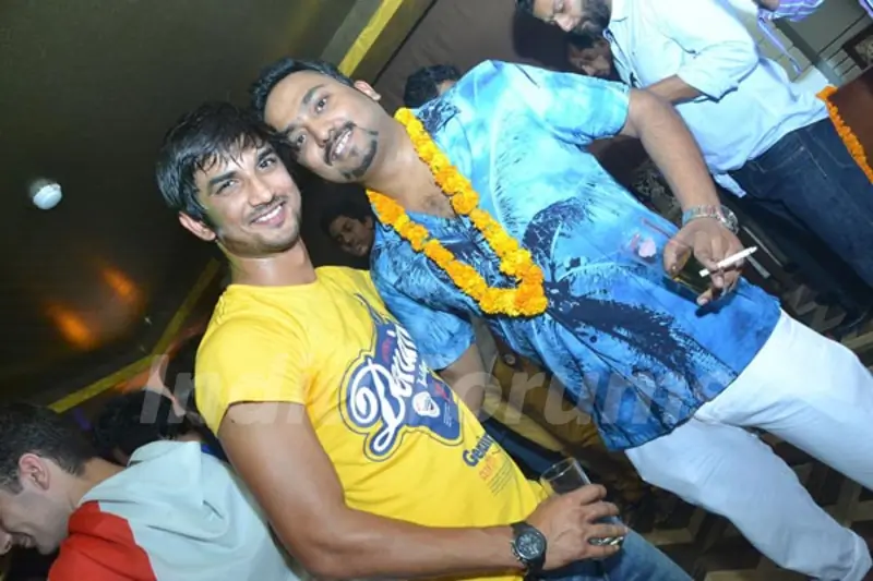 Sushant Singh Rajput At Bhanu Nehra's Birthday Bash