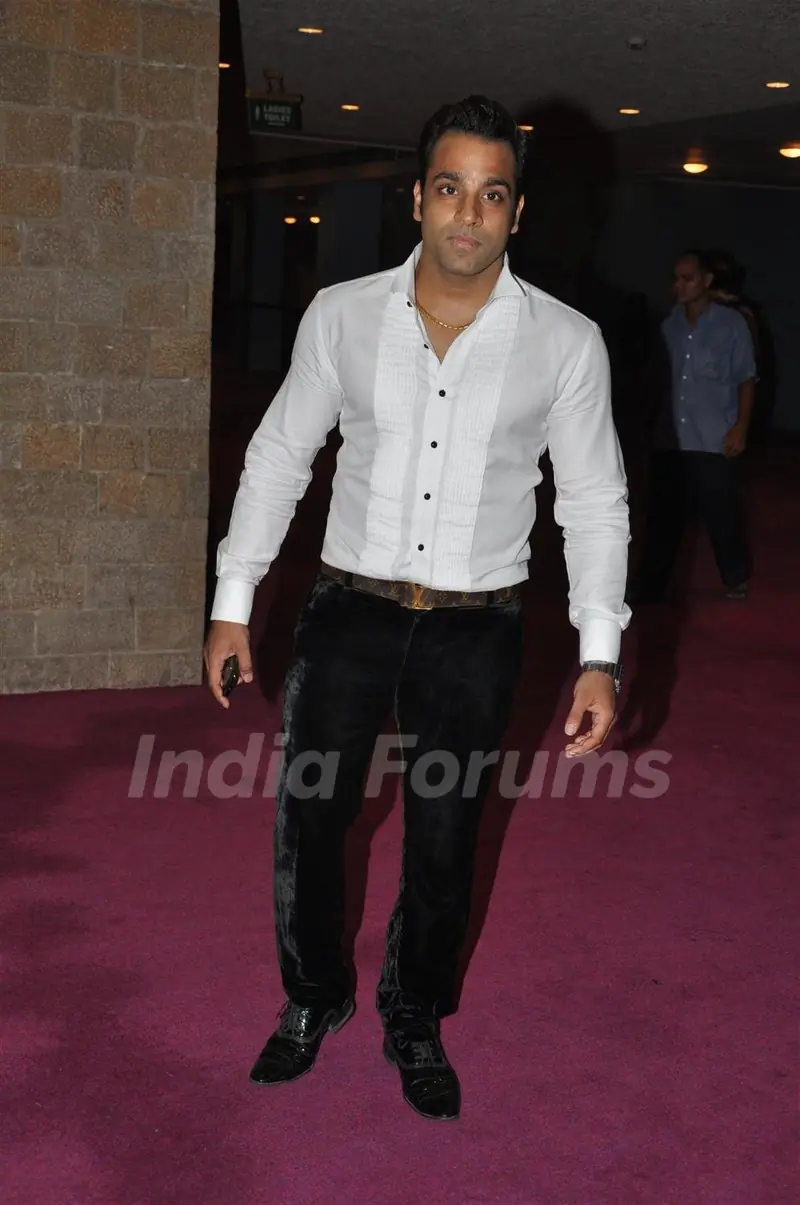 Abhishek Avasthi at Sab Ke Anokhe Awards