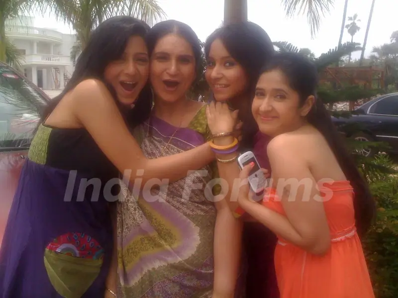 Vinny, Neha, Krutika and Meenakshi