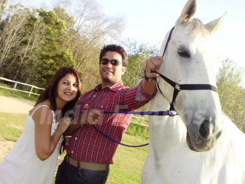 Sharad Kelkar and Keerti