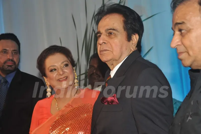 Saira Banu and Dilip Kumar at Esha Deol's Wedding Reception