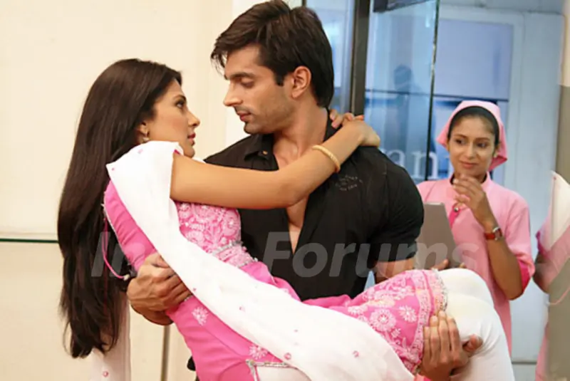 Jennifer Winget and Karan Singh Grover