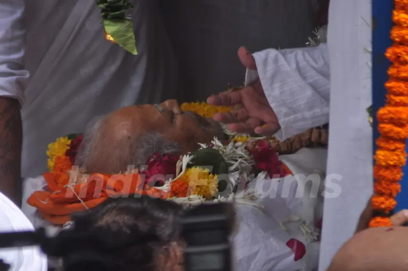 Dara Singh funeral. .