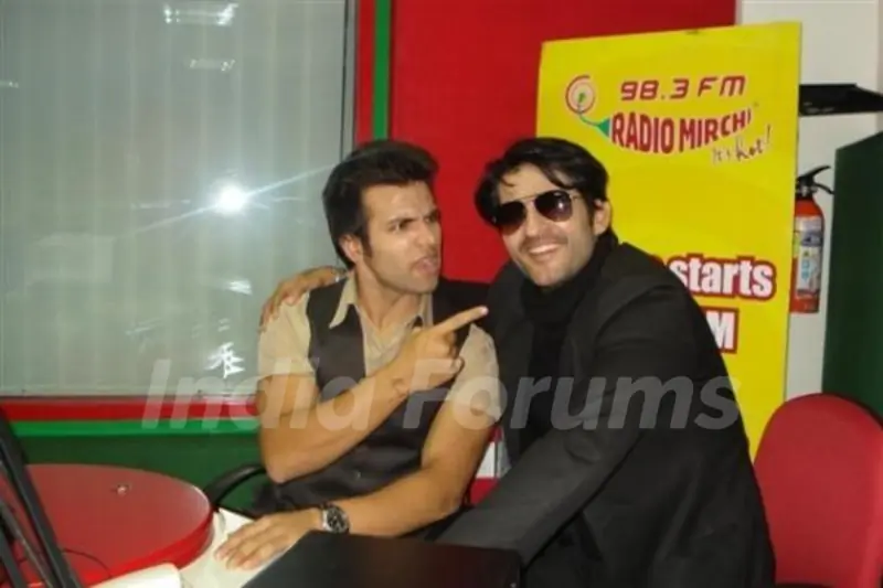 Hiten tejwani with Rithvik Dhanjani