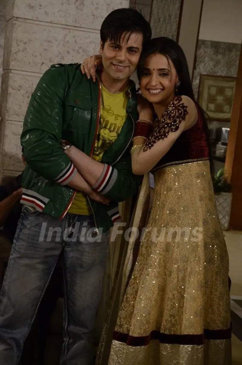 Karan Goddwani and Sanaya Irani