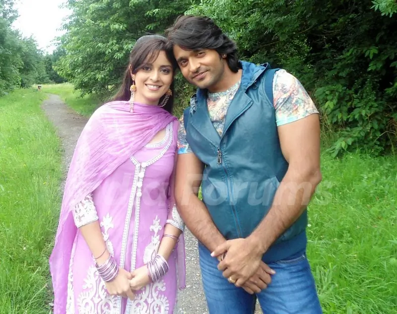Ekta Kaul with Ashish sharma