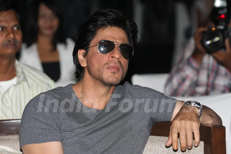 Shahrukh Khan poses during the launch of DDB & Videocon its new Age Led’s