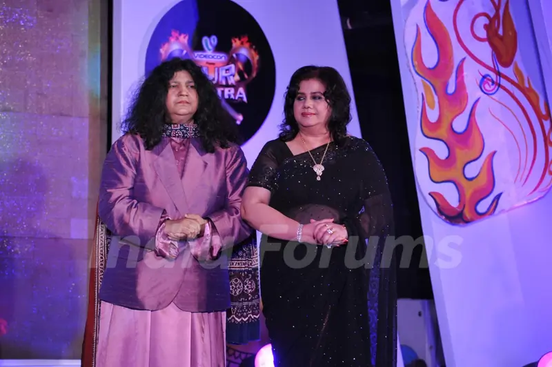 Abida Parveen & Runa Laila at Launch and press conference of reality musical show of Sur- Kshetra