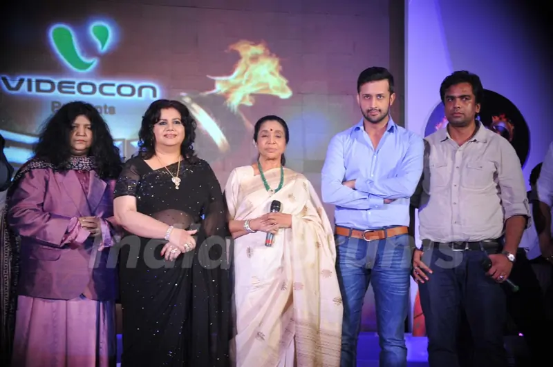 Abida Parveen, Runa Laila, Asha Bhosle, Atif Aslam at Launch of reality musical show of Sur- Kshetra