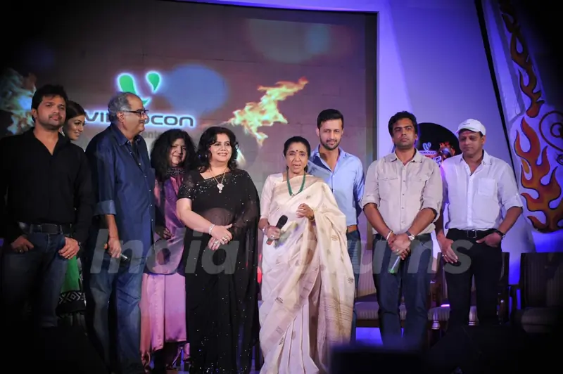 Abida Parveen, Runa Laila, Asha Bhosle, Atif Aslam at Launch of reality musical show of Sur- Kshetra