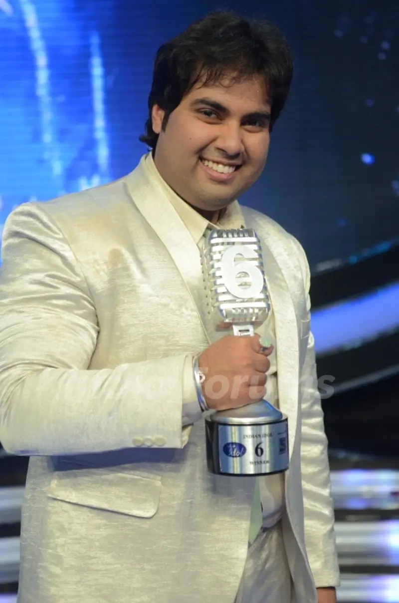 Indian Idol 6 Winner Vipul Mehta at 'Indian Idol 6' Finale. .