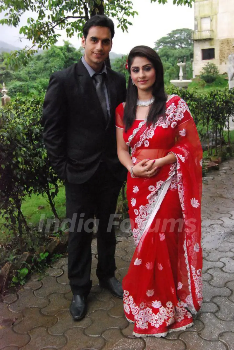Ankita Sharma and Waseem Mushtaq
