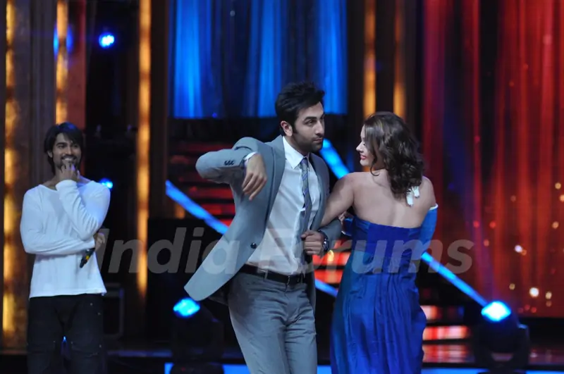Film Promotion Barfi on Set Jhalak Dikhhla Jaa