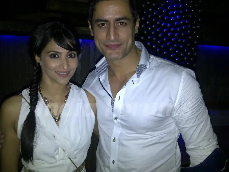Rishina Kandhari and Mohit Raina