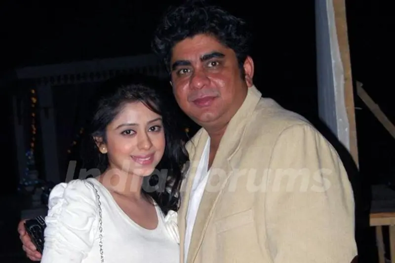 Neha Sargam with Rajan Shahi in an event