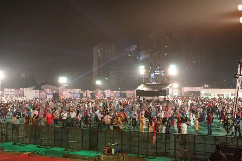 1151 Diya’s at “O” Mega Dandiya 2012 opened with Flying Colors