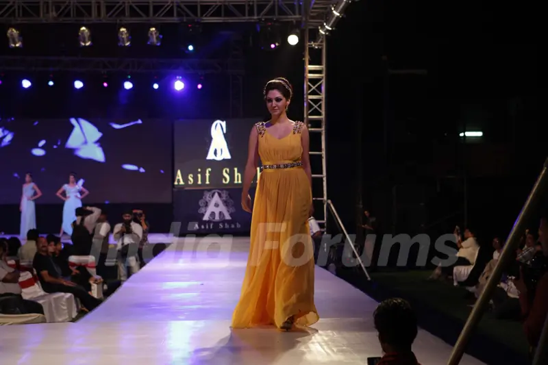 Showstopper Urmila Matondkar walks for designer Asif Shah in Indore