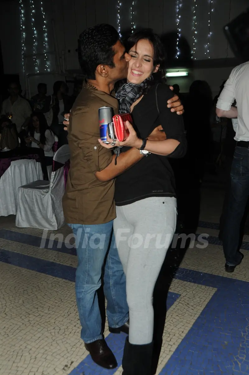Capt Nair with Tulip Joshi at Amy Billimoria B'Day Bash