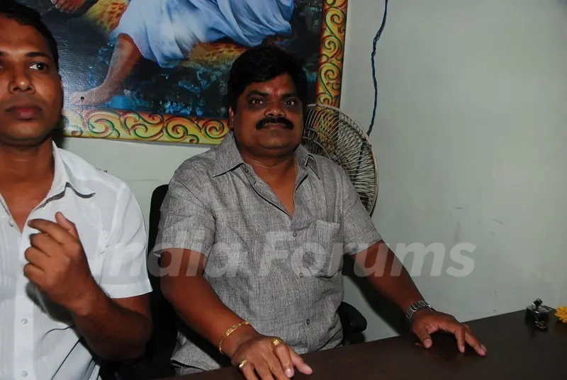 Shankar Nangre distributing Sweets and Fire Crackers to the underprivileged children